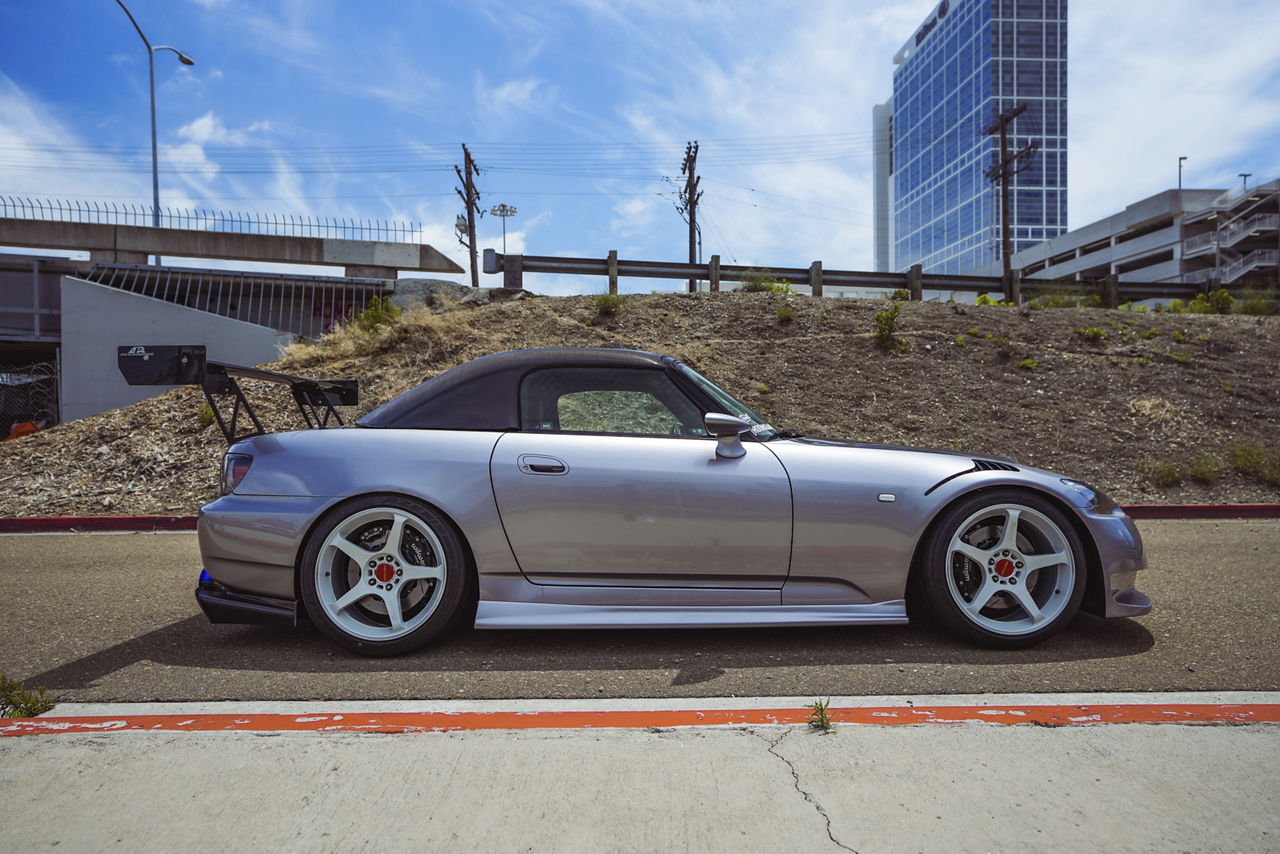 2008 Honda S2000 - Motegi MR159 BATTLE V - White | Motegi Wheels